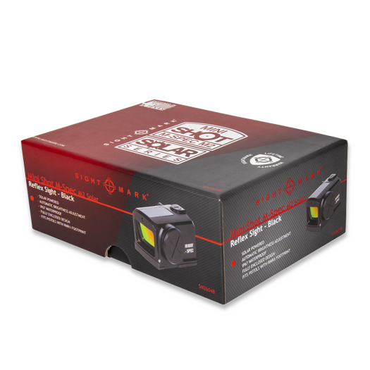 Sightmark Mini Shot M-Spec M2 Solar RMR footprint gev&aelig;rsigte