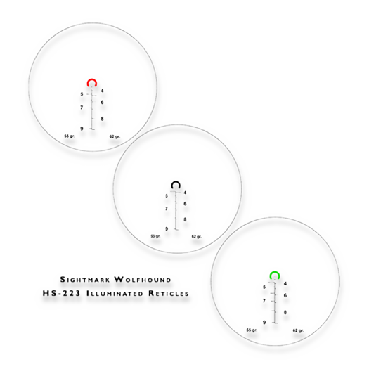 Sightmark Wolfhound 3x24 HS-223 LQD Prismatic Weapon Sight