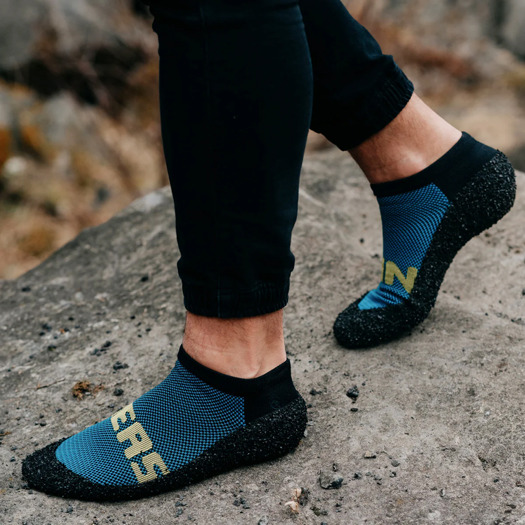 Skinners Sock shoes, Essentials 2.0 Petrol