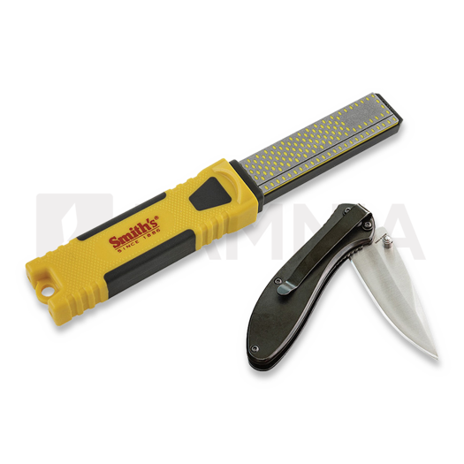 Zavírací nůž Smith's Sharpeners Linerlock Sharpener Combo