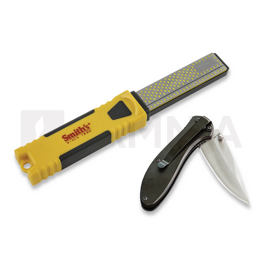 Smith's Sharpeners Linerlock Sharpener Combo foldekniv