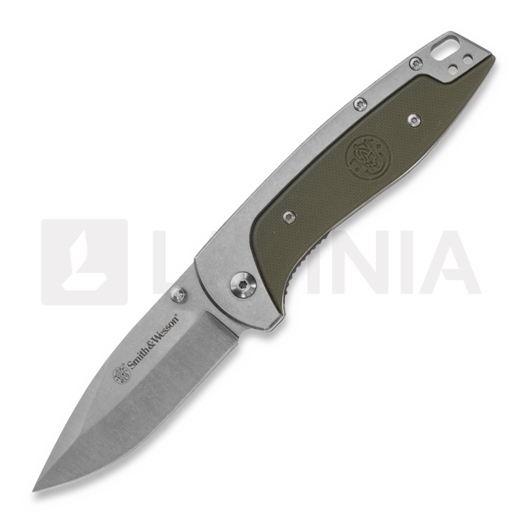 Smith & Wesson Freighter Linerlock Green