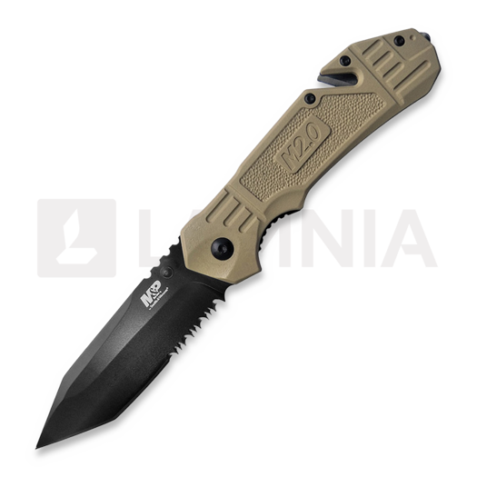 Nóż składany Smith & Wesson M&P Linerlock A/O Tan