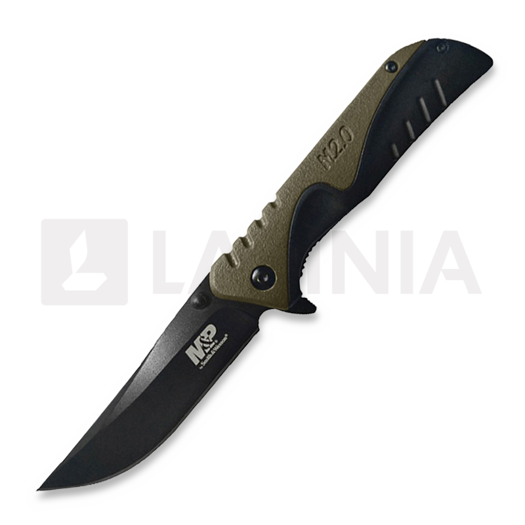 Nóż składany Smith & Wesson M&P Linerlock, green/black