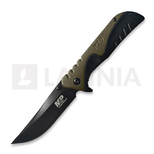 Nóż składany Smith & Wesson M&P Linerlock, green/black