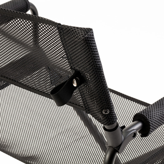 Snow Peak Folding Chair Mesh, schwarz