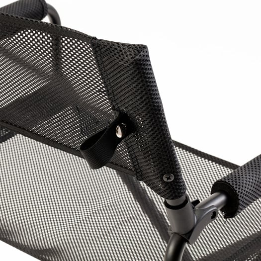 Snow Peak Folding Chair Mesh, schwarz