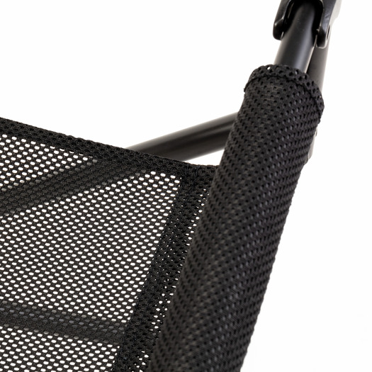 Snow Peak Folding Chair Mesh, schwarz