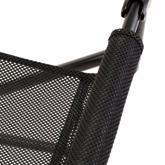 Snow Peak Folding Chair Mesh, schwarz