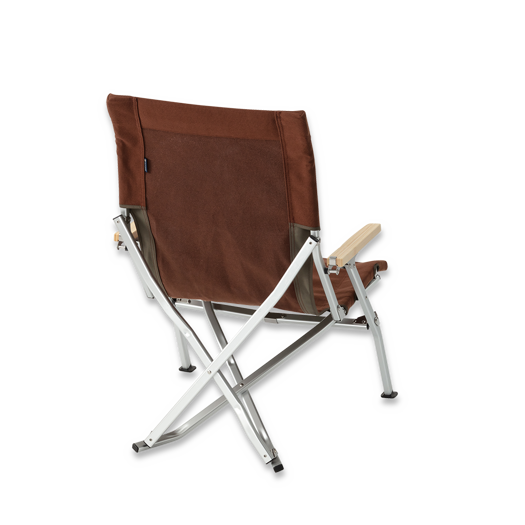 Snow Peak Low Beach Chair, braun