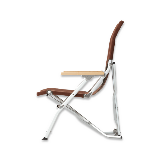 Snow Peak Low Beach Chair, braun