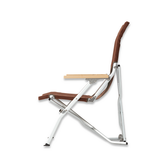 Snow Peak Low Beach Chair, braun