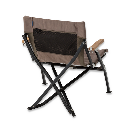 Snow Peak Luxury Low Beach Chair, grau