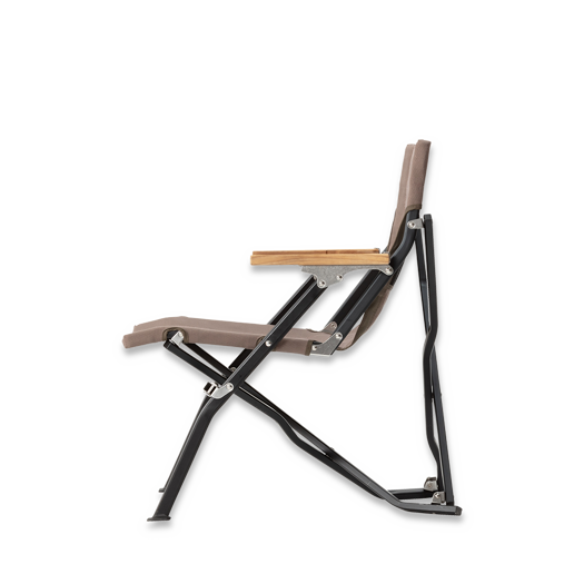 Snow Peak Luxury Low Beach Chair, grau