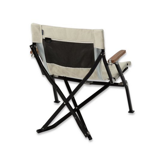 Snow Peak Luxury Low Beach Chair, Ivory