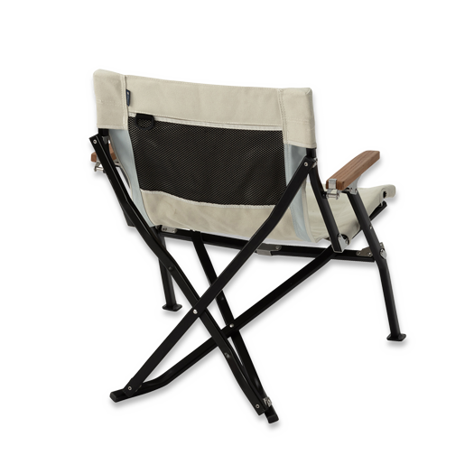 Snow Peak Luxury Low Beach Chair, Ivory