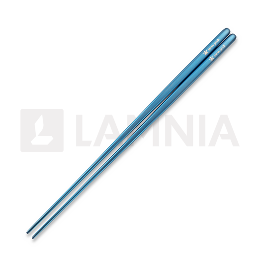 Snow Peak Titanium Coloured Chopsticks, niebieska