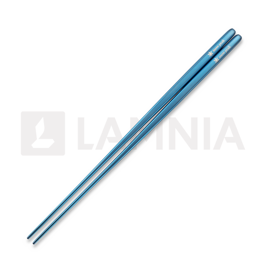 Snow Peak Titanium Coloured Chopsticks, blue