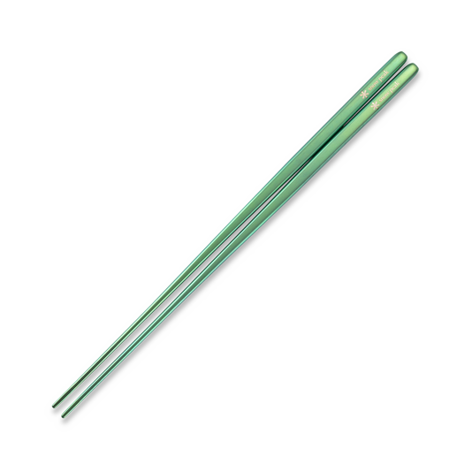 Snow Peak Titanium Coloured Chopsticks, zielona