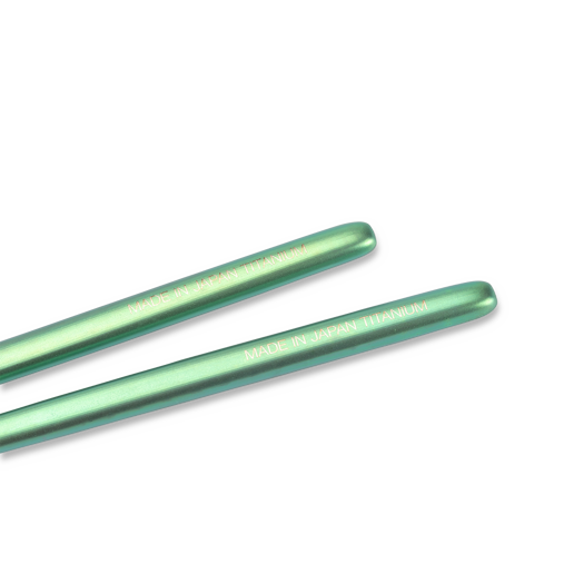 Snow Peak Titanium Coloured Chopsticks, zielona