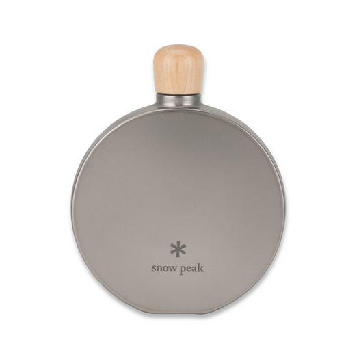 Snow Peak Titanium Curved Flask
