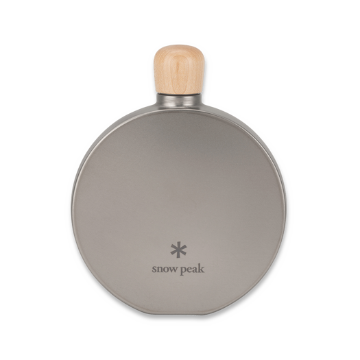 Snow Peak Titanium Curved Flask