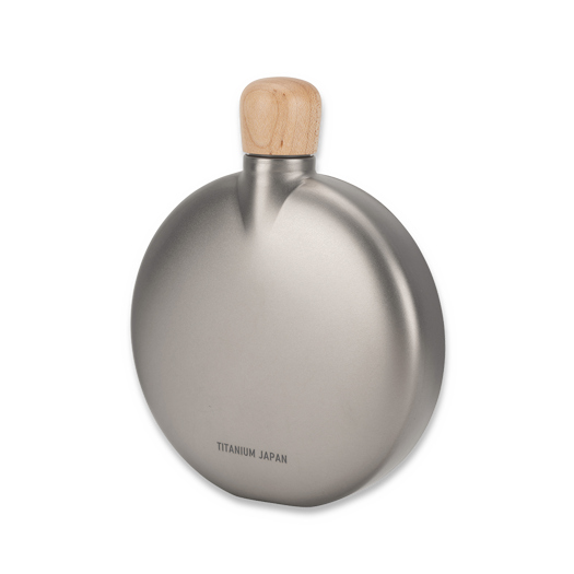 Snow Peak Titanium Curved Flask