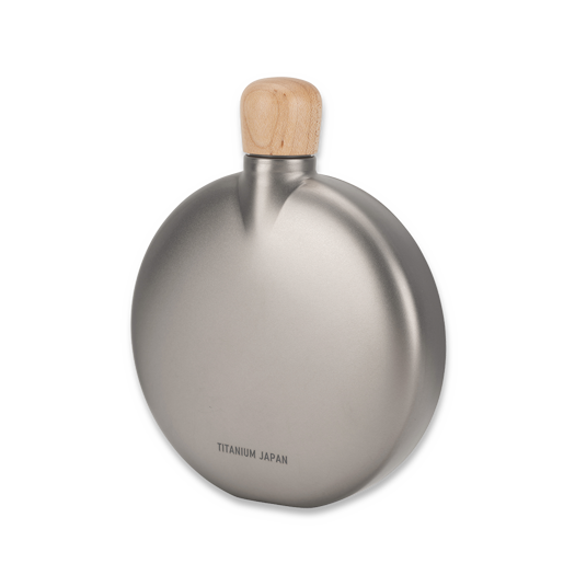 Snow Peak Titanium Curved Flask