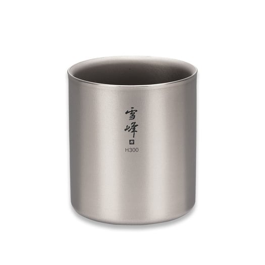 Snow Peak Titanium Double Wall Stacking Mug H - 300ml