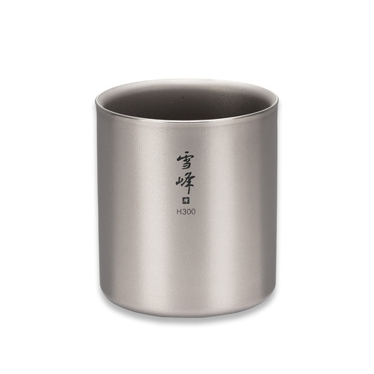Snow Peak Titanium Double Wall Stacking Mug H - 300ml