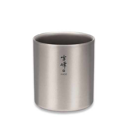 Snow Peak Titanium Double Wall Stacking Mug H - 450ml