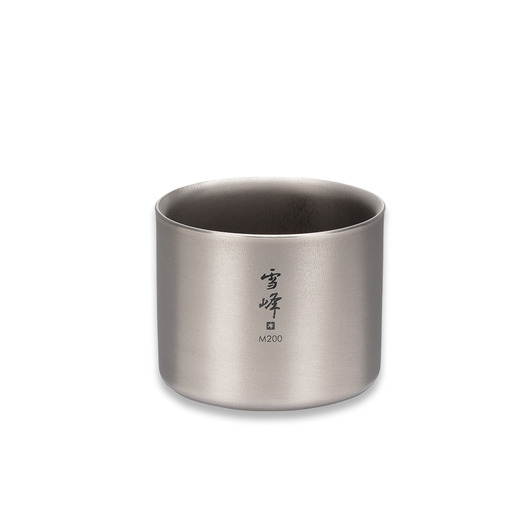 Snow Peak Titanium Double Wall Stacking Mug M - 200ml