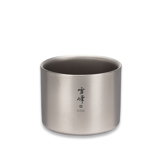 Snow Peak Titanium Double Wall Stacking Mug M - 300ml