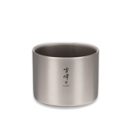 Snow Peak Titanium Double Wall Stacking Mug M - 400ml