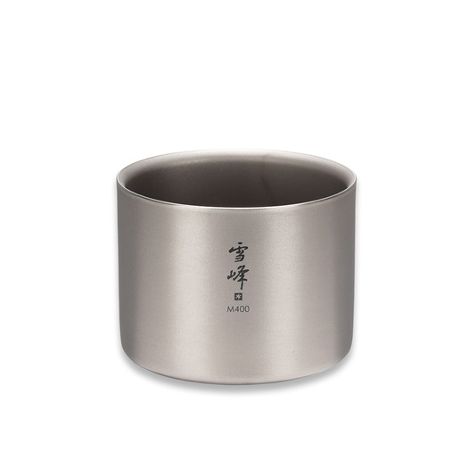 Snow Peak Titanium Double Wall Stacking Mug M - 400ml