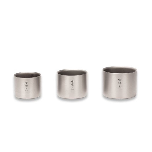 Snow Peak Titanium Double Wall Stacking Mug M - 400ml