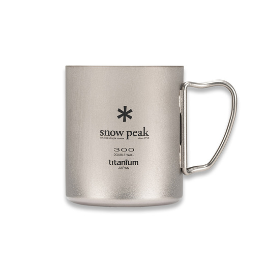 Snow Peak Titanium Double Walled Mug - 300ml