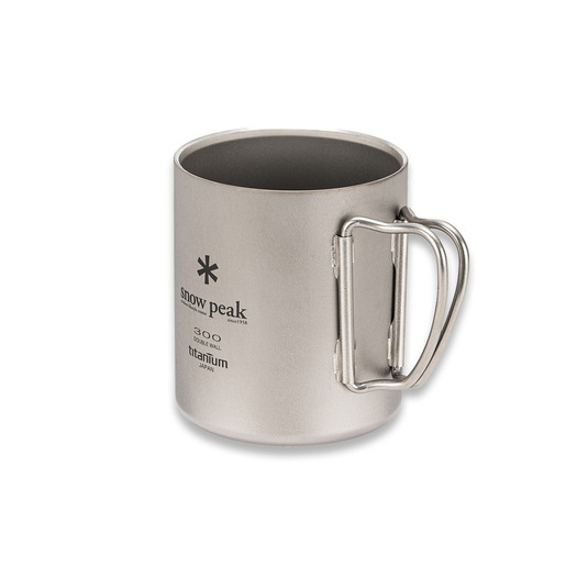 Snow Peak Titanium Double Walled Mug - 300ml