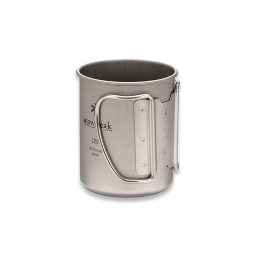 Snow Peak Titanium Single Wall Mug - 220ml