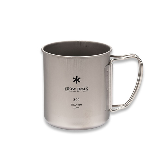 Snow Peak Titanium Single Wall Mug - 300ml