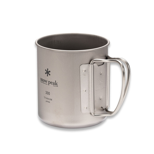 Snow Peak Titanium Single Wall Mug - 300ml