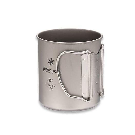 Snow Peak Titanium Single Wall Mug - 450ml