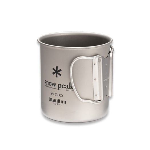 Snow Peak Titanium Single Wall Mug - 600ml