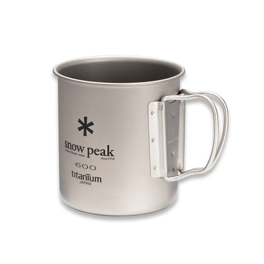 Snow Peak Titanium Single Wall Mug - 600ml