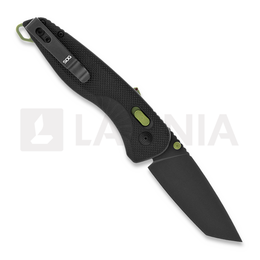 Navaja SOG Aegis AT Tanto, black/moss SOG-11-41-09-41