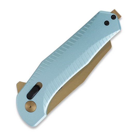 SOG Diverge XR, Light Blue/Gold Anodized Aluminum SOG-12-02-02-43