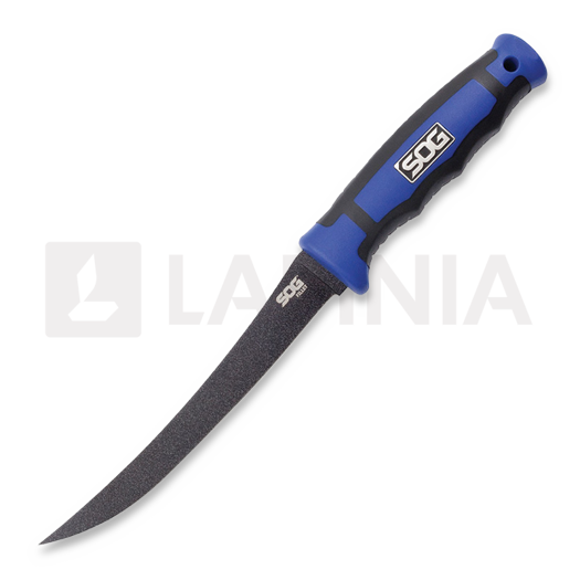 Nóż wędkarski SOG Fillet Knife 6" Blue Handle SOG-FLT31KCP