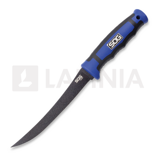 มีดจับปลา SOG Fillet Knife 6" Blue Handle SOG-FLT31KCP