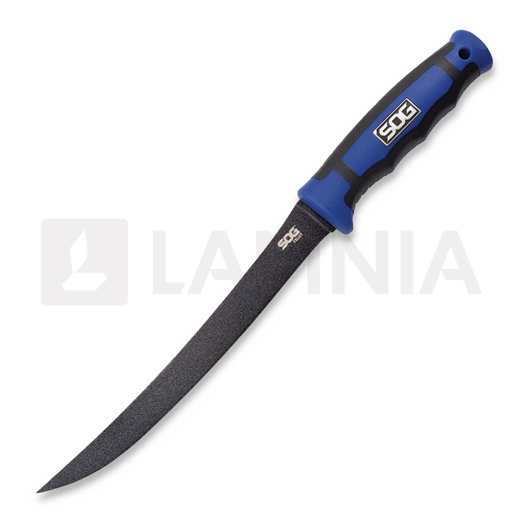 Nóż wędkarski SOG Fillet Knife 7,5" Blue Handle SOG-FLT32KCP