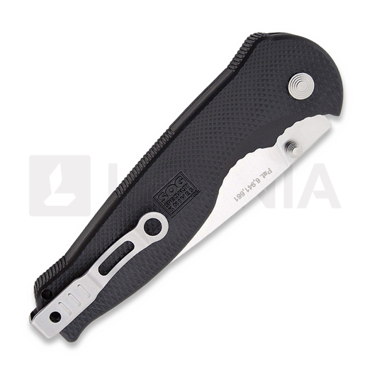 Zav&iacute;rac&iacute; nůž SOG Flash II Drop Point, satin SOG-FSA8-BX